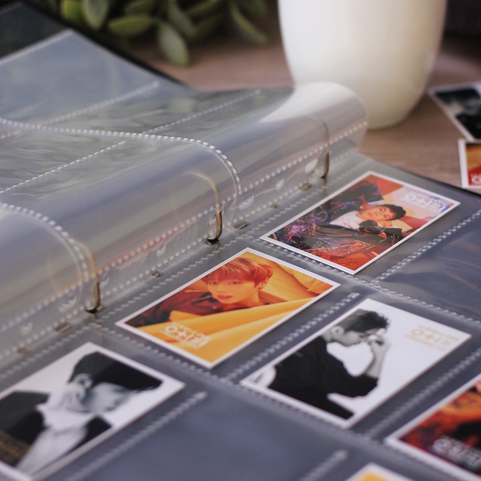 

ART Q1J9 Bantex Photocard Collector Pocket Sleeve A4 9P One Side 2159 8