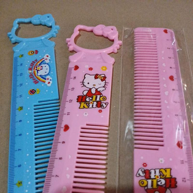 

PENGGARIS Hello Kitty Sisir Penggaris Sanrio SCHOOL SUPPLY RULLER BTS