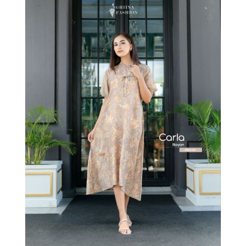 HOMEDRESS DASTER CANTIK CARLA DRESS BY GHINA