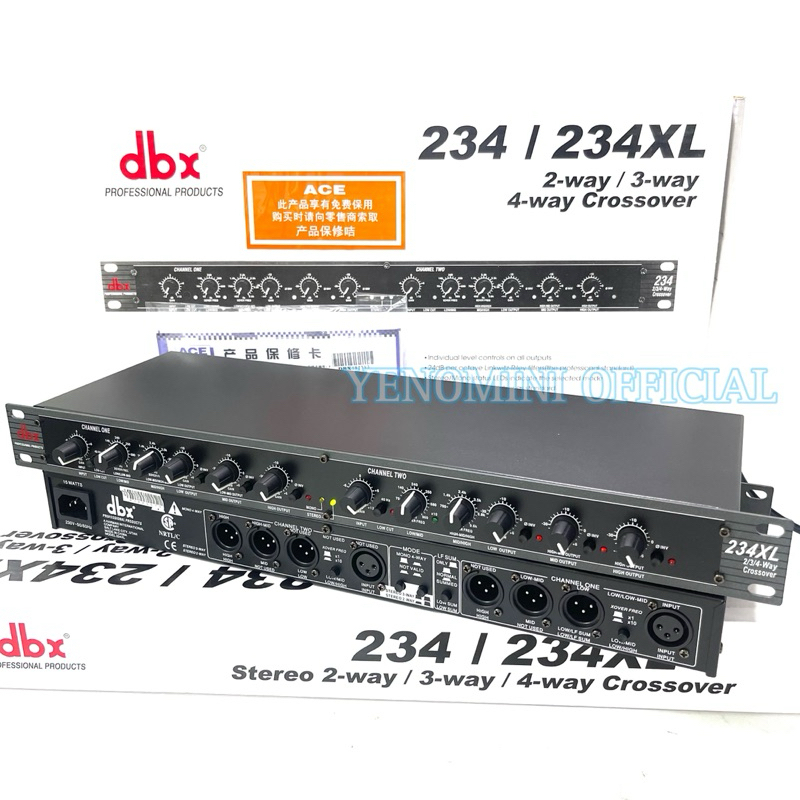 Crossover DBX234xl 2way/3way/4way Crossovers Audio Prosessor Dbx 234Xl Dbx 234 Xl Bagus ( Bisa COD )