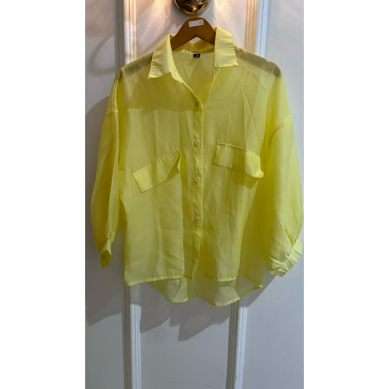 kemeja organza preloved