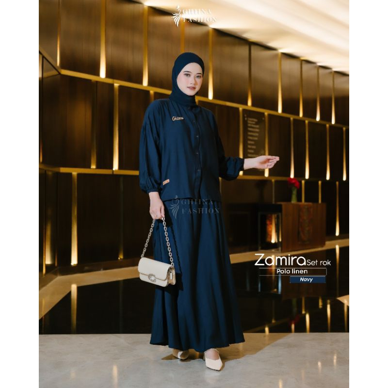 Zamira Set Rok by ghina fashion
