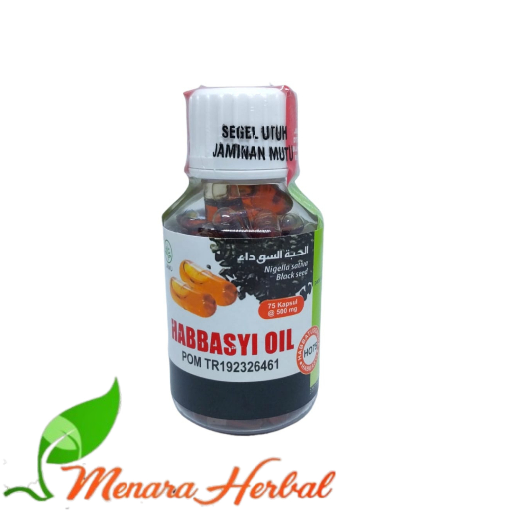 Habbasyi Oil Habbatussauda 75 Kapsul ORIGINAL