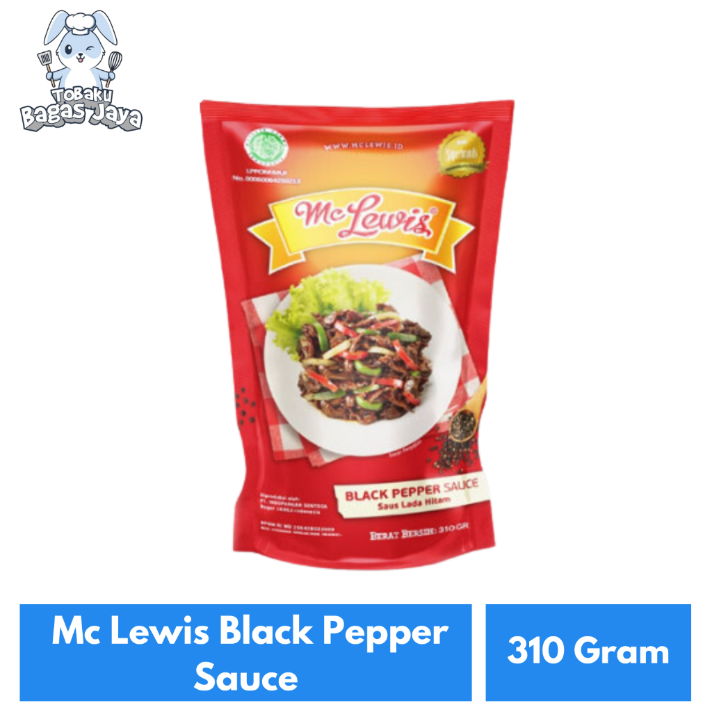 

Mc Lewis Black Pepper Sauce 310 Gram