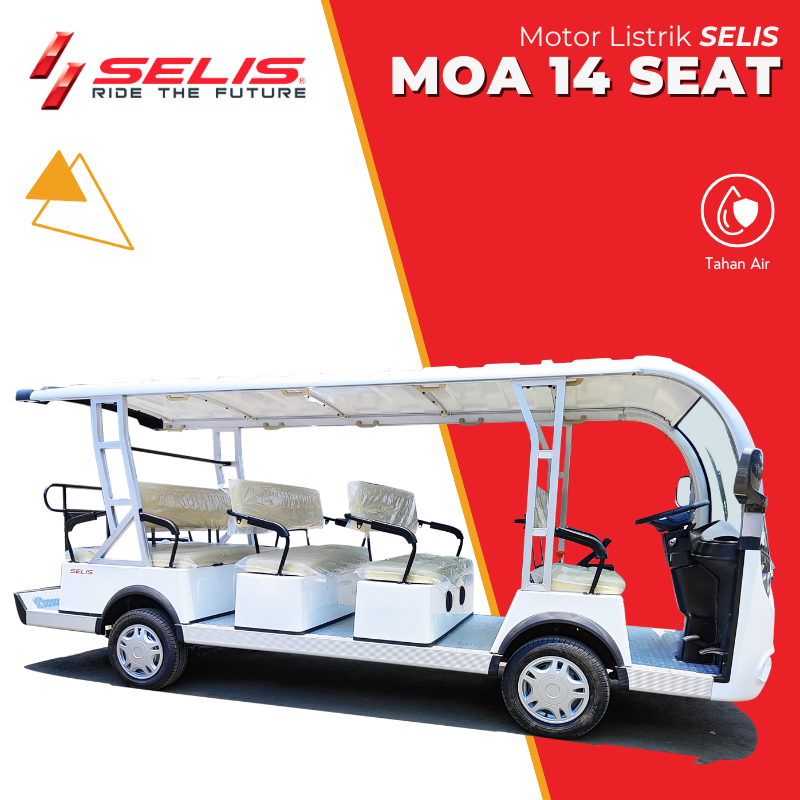 SELIS - Mobil listrik Moa 14 Seat ( Mobil Angkut Penumpang )