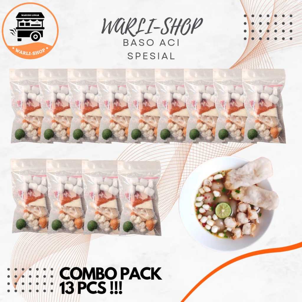 

paket hemat 13 pcs/ baso aci/ boci/ baso viral/ baso aci siap saji