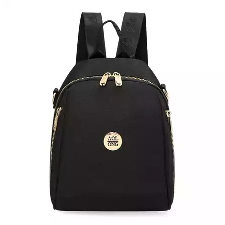 TAS RANSEL WANITA AOLONG KANVAS BOTOL