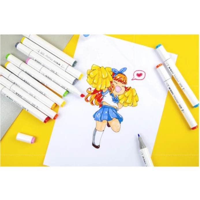 

Spidol M&G Double-tip Marker Warna/i (ZPMV1406)