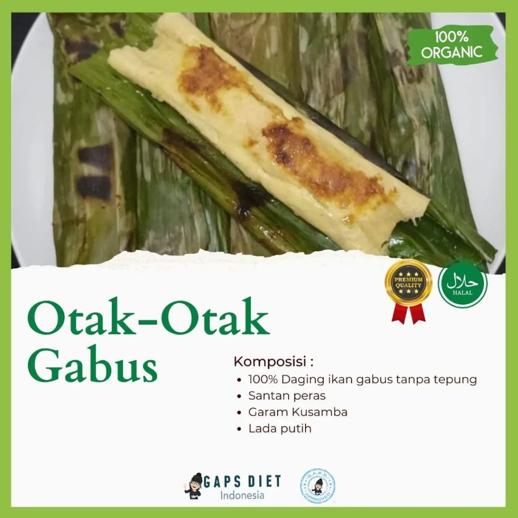 

OTAK-OTAK IKAN GABUS (gaps approved)