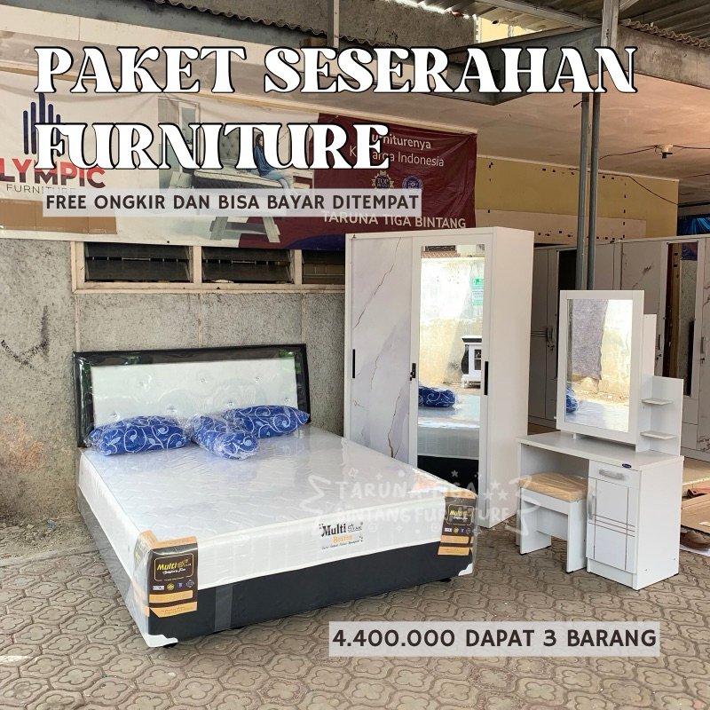 (PROMO) PAKET SESERAHAN LEMARI BESI PAKET LAMARAN PAKET KAMAR KOMPLIT MURAH BISA BAYAR DITEMPAT COD