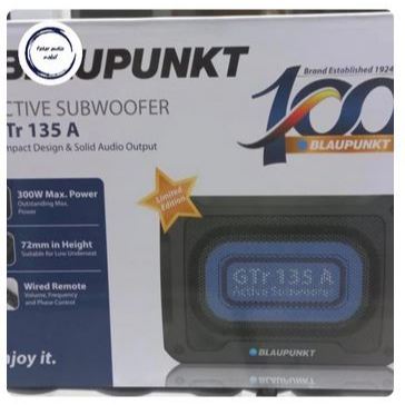SUBWOOFER AKTIF BLAUPUNKT GTR 135 / SUBWOOFER KOLONG MOBIL BLAUPUNKT GTR135