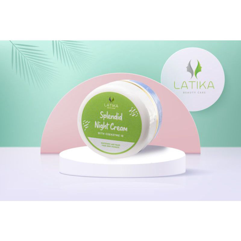Cream malam premium whitening latika