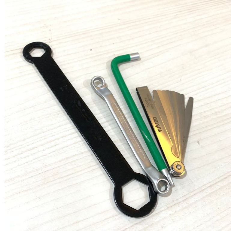 Alat stel klep motor tekiro 3 pcs stelan klep tekiro 3 pcs kunci klep tekiro fuller YUKIDO