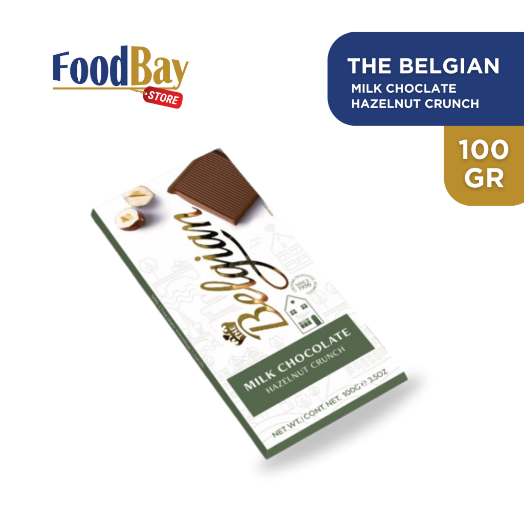 

QH THE BELGIAN - Chocolate [ALL VARIANT] 100 Gr (Hazelnut Crunch, Himalayan Salt, Dark 72%, 85% -