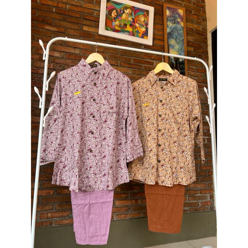 Setelan Celana Rayon Premium | Setelan Rayon | Setelan kekinian | Setcel Rayon | Oneset Rayon premiu