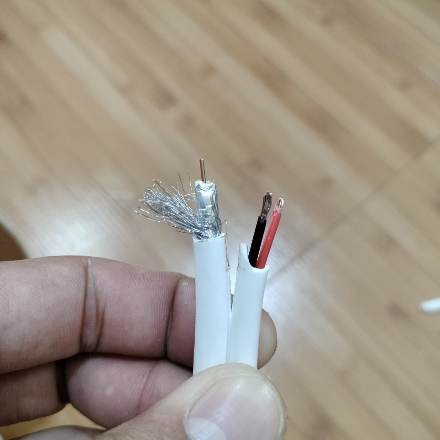 PER METER / Kabel CCTV RG59 Kabel Coaxial + Power RG 59