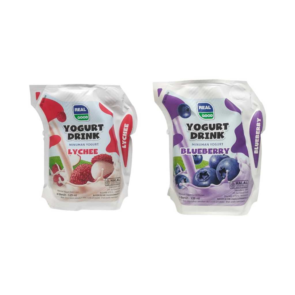 

Real Good Yogurt Poach 125ml - Paket Isi 2 Pcs