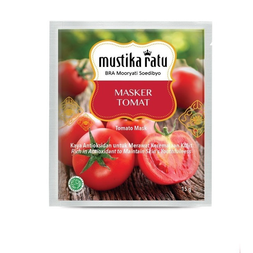MUSTIKA RATU Bubuk Masker Tomat 15gr