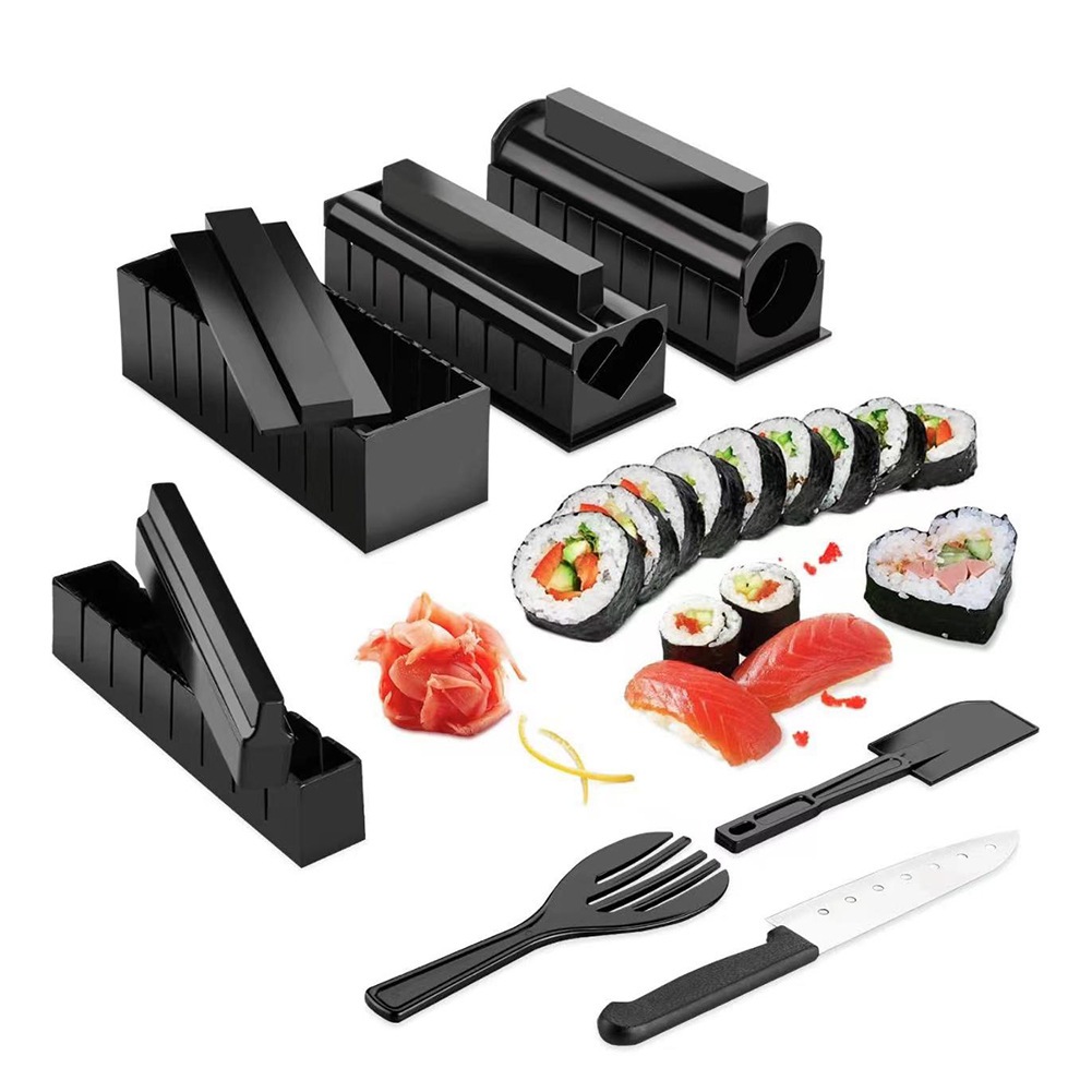 Alat Pembuat Sushi / Sushi Maker /Alat Sushi Maker Professional 11 Set/ Cetakan Membuat Sushi Bekal