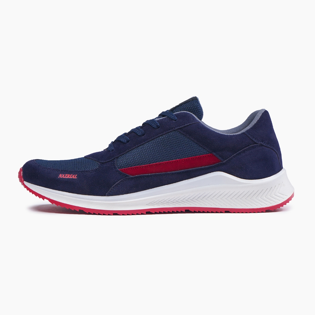 ORLANDO NAVY |ManNeedMe x NAZ| Sepatu Sneakers Pria Casual Sporty Shoes ORIGINAL