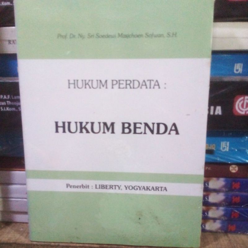 HUKUM perdata: HUKUM BENDA