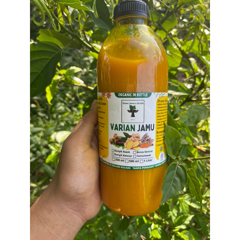 

Dyaan Jamu & Herbal - Kunyit Asem 1 Liter Premium
