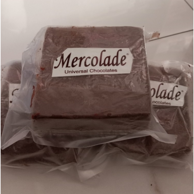 

Cokelat Batang Mercolade / Coklat blok chocolate compound / Mercolade Coklat Potongan - 250gr