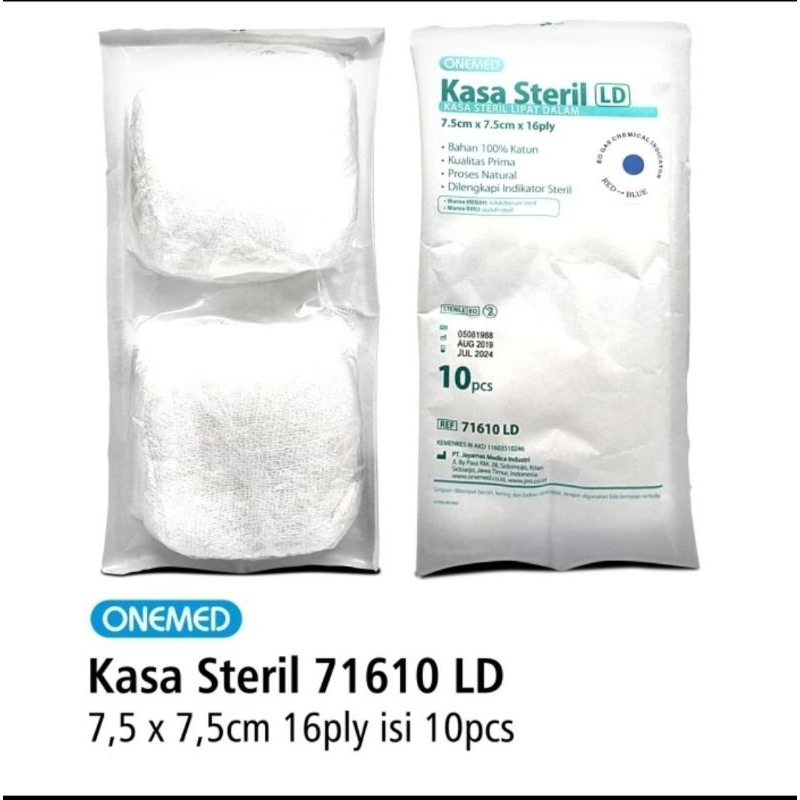 Kasa Steril 71610 Onemed / Kasa Steril Onemed 7.5x5 Cm isi 10pcs