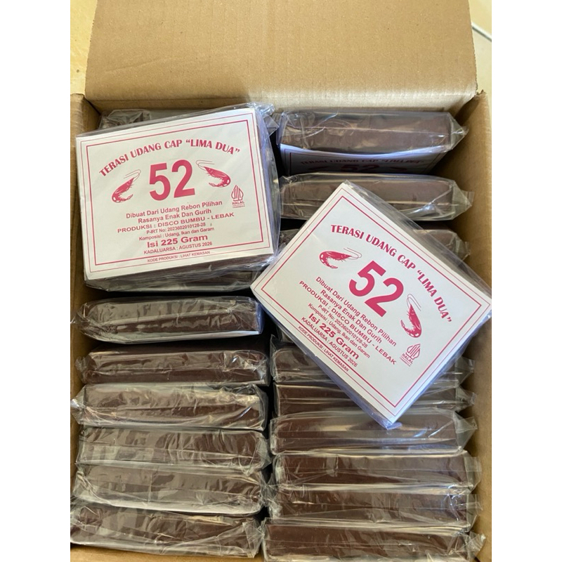 

TERASI UDANG REBON CAP 52