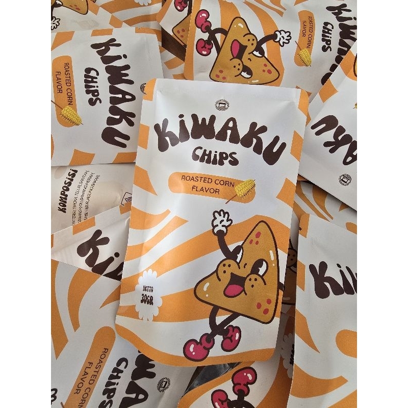 

Kiwaku Chips–Roasted Corn Flavor 30gr