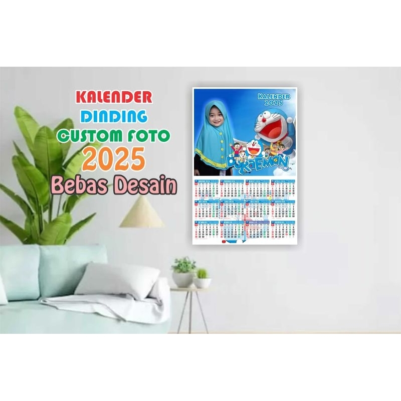 

KALENDER 2025 CUSTOM FOTO BEBAS DEAAIN (beli banyak bisa nego)