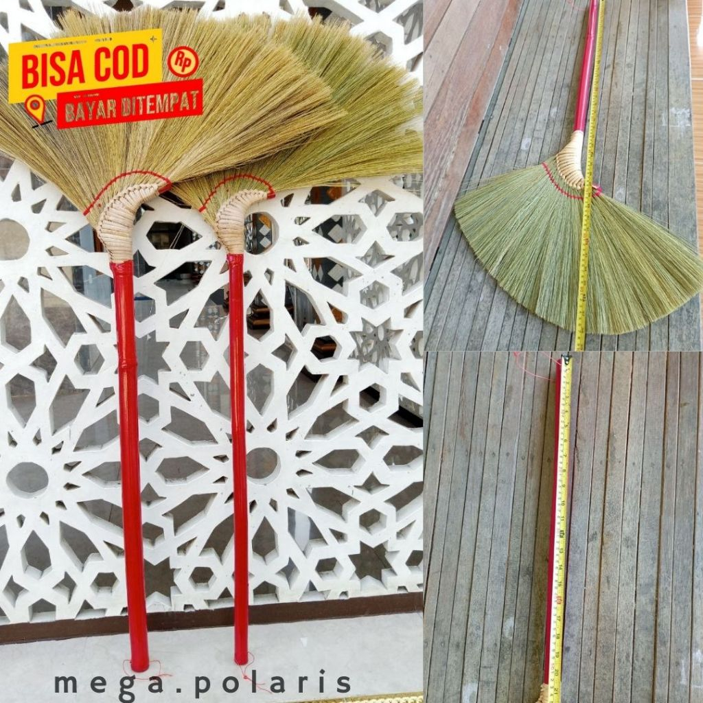 SAPU LANTAI JERAMI TEBAL, SAPU CEMARA ANTI RONTOK, SAPU LANTAI RUMAH