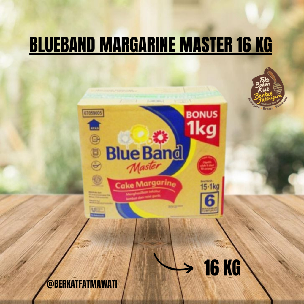 

MARGARINE BLUE BAND MASTER CAKE / BLUEBAND MASTER / BLUEBAND 16 KG