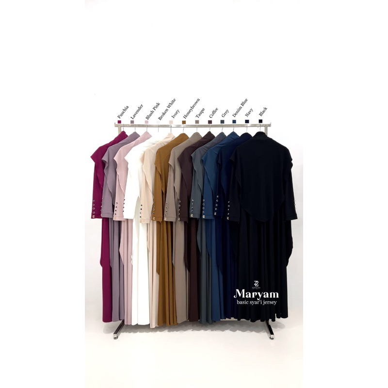 Maryam basic syari by azzahra premium syari