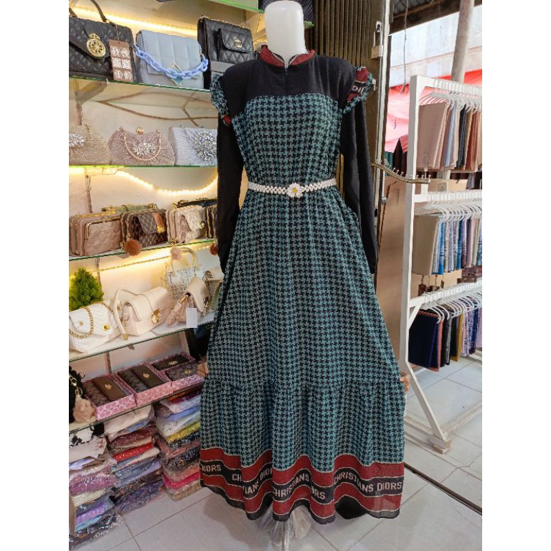 gamis + hijab terbaru cristian dior | fashion
