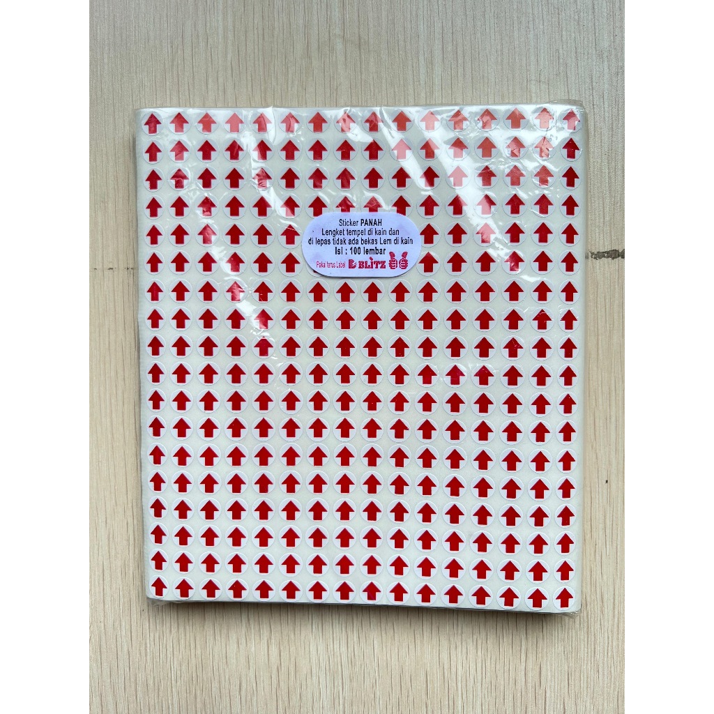 

Mi Sticker Label Panah 1 Pack / Sticker Label / Sticker QC Diameter 8mm 100Lbr X 280Pcs = 28.000