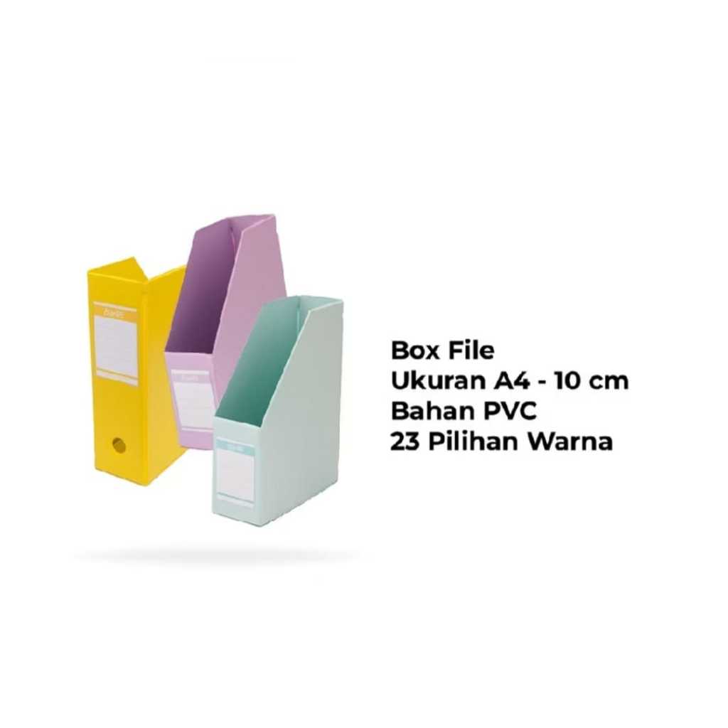 

Bantex Box File | Magazine File | Kotak Penyimpanan A4 10 cm