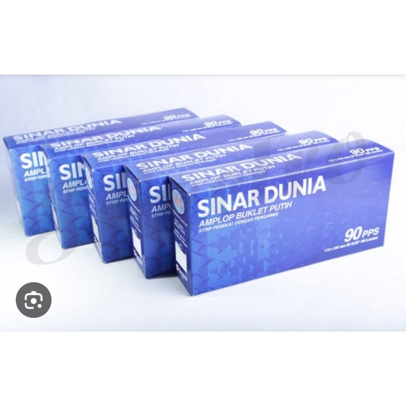 

amplop Sinar Dunia perekat 110x230mm