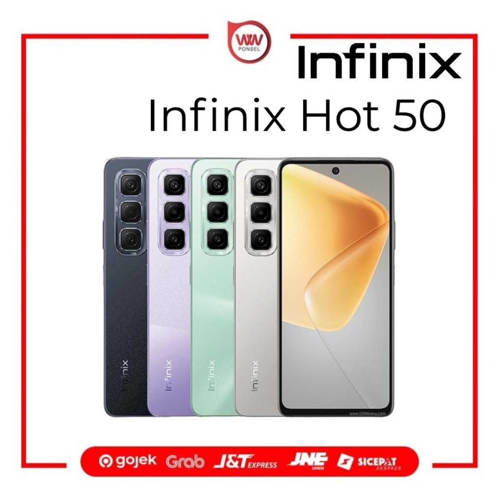 Hp Infinix Hot 50 Ram 6GB Internal 128GB Garansi Resmi