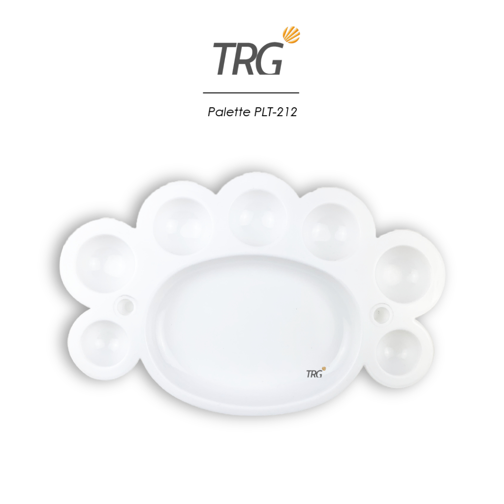 

TRG Palet Tempat Alas Lukis Cat Air Akrilik Poster PLT-212 - Watercolor Acrylic Paint Palette TRG