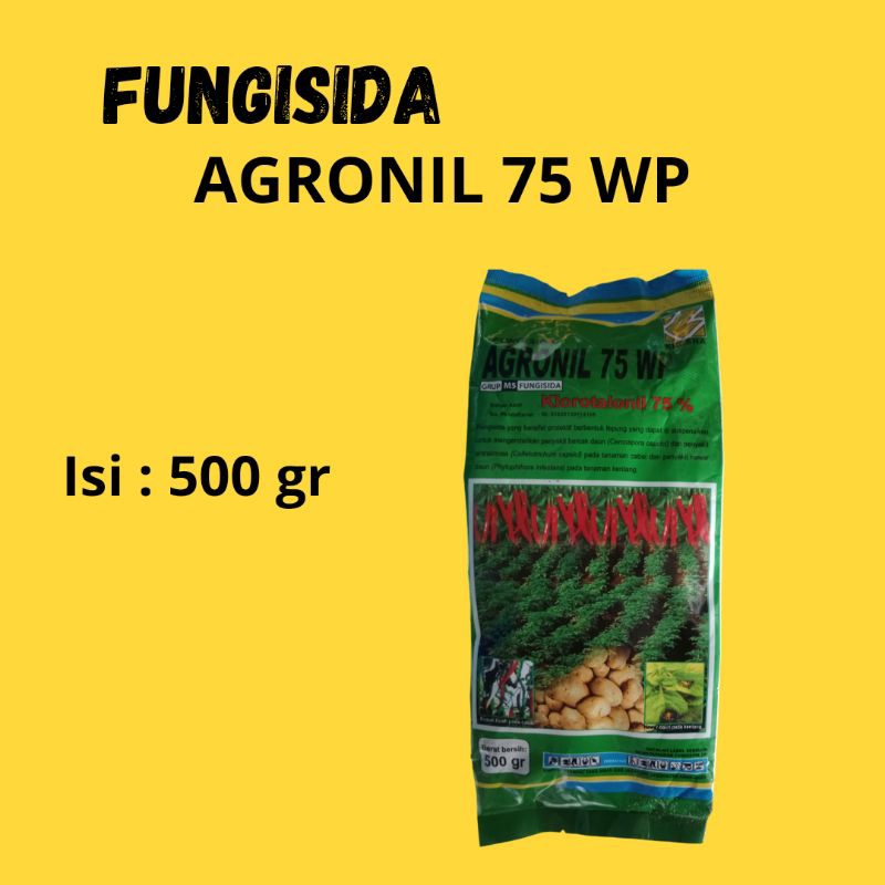 Fungisida AGRONIL 75 WP 500 gr
