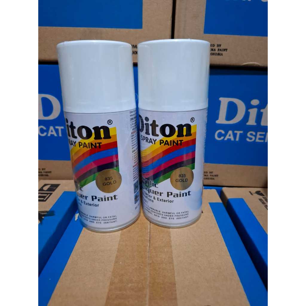 Cat Pilox DITON GOLD 835 300cc warna emas
