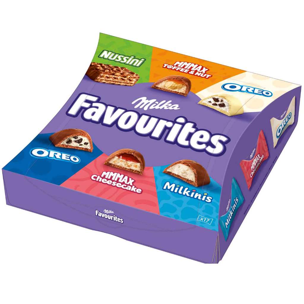 

Milka Favourites Chocolate 158gr