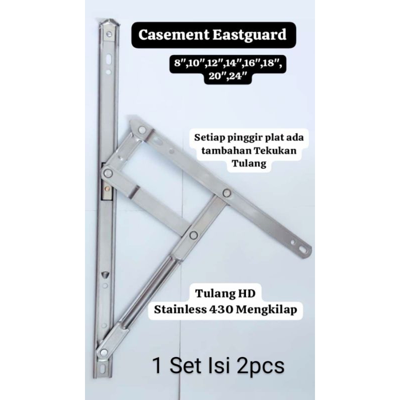 Engsel Casement 8 " inch - Engsel Casement tebal 8" inci - Casement 8 inch - casement Bagus - engsel