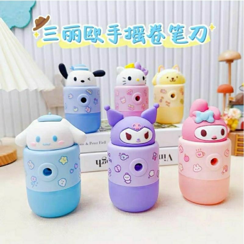 

Serutan putar sanrio dapat sticker DIY