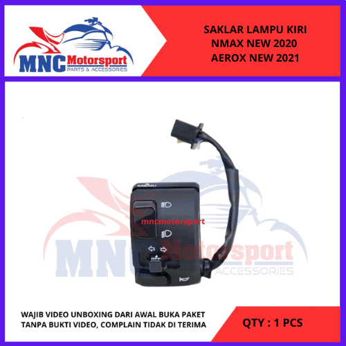 SAKLAR LAMPU KIRI BP NMAX NEW 2020 AEROX NEW 2021