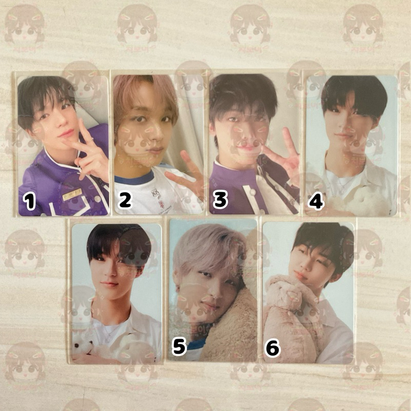 PHOTOCARD JENO HAECHAN JAEMIN SEASONS GREETINGS 2022 PC NCT DREAM OFFICIAL SELCA PHOTOPACK PTP SG22 
