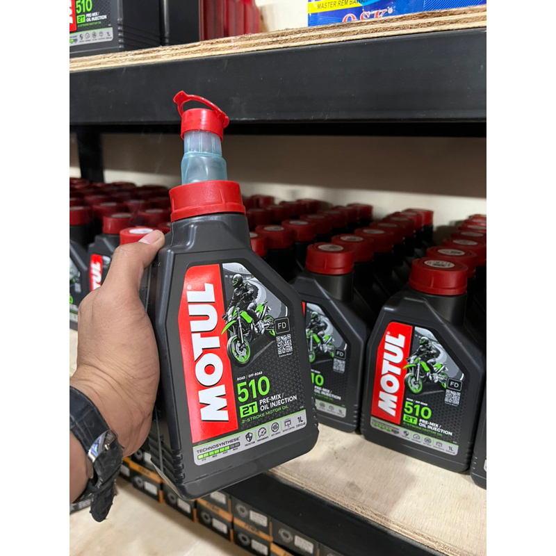Botol bekas tempat oli samping motul 510 1 Liter