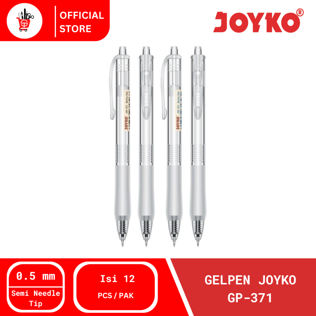 

Balpen | Pulpen | Gelpen Joyko GP-371 (12 PCS)