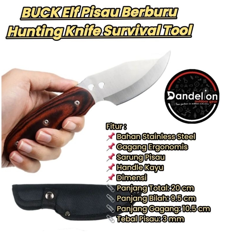 BUCK Elf Pisau Berburu